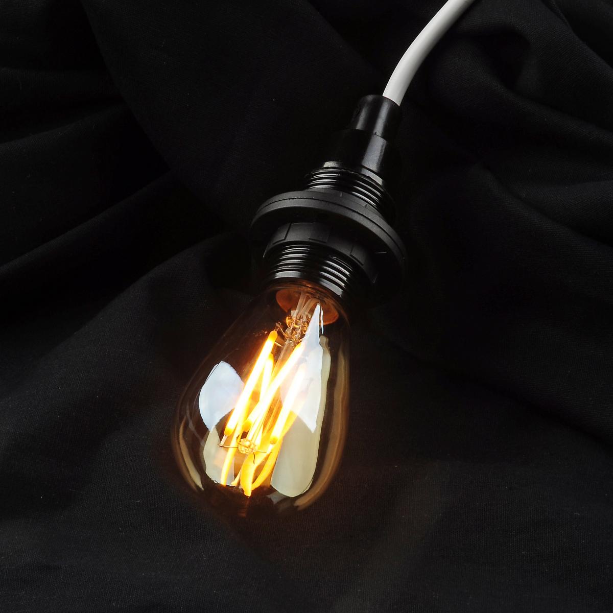LED E14 Filament Mini Edison 45x90mm 240V 90Lm 1,5W AC Gold Dimmbar