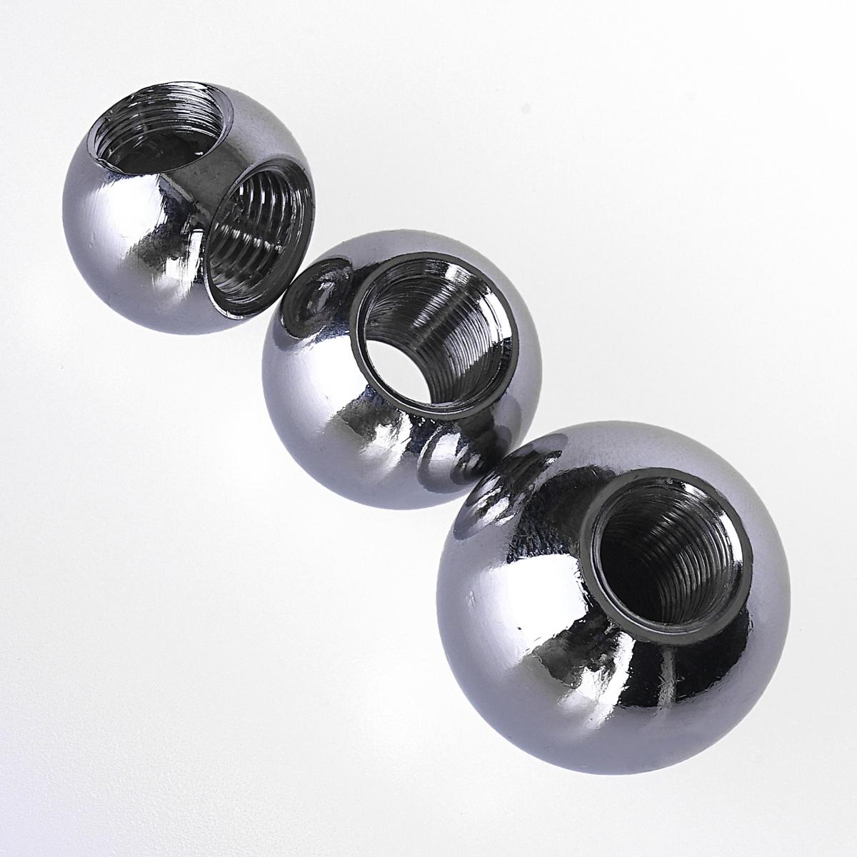 Edelstahlkugel Massiv, ø 25 Mm Mit 10,2 Mm Sackloch – V2A Edelstahl, Für Werkstatt & DIY