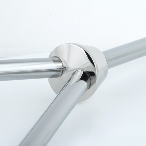 Y-Verbinder chromfarben vernickelt 2-Loch M10x1 plus 1 Loch M10x1 am Boden