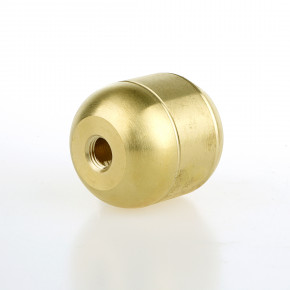 Messing Verbinder, 2.tlg Hohlkörper, 3xM10x1 (45°) +2x M10x1