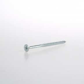 Spanplattenschrauben, Kreuzschlitz, Senkkopf, Stahl verzinkt, 6x90mm